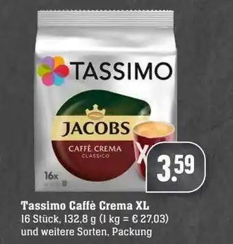 Scheck-in-Center Tassimo Caffè Crema XL Angebot