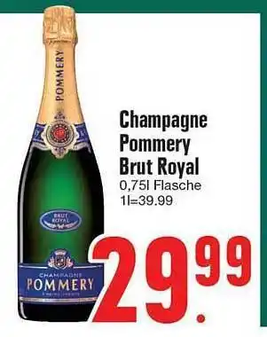 Edeka Champagne Pommery Brut Royal Angebot