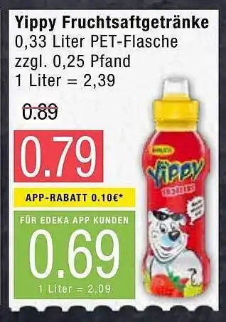 Marktkauf Yippy Fruchtsaftgetränke Angebot