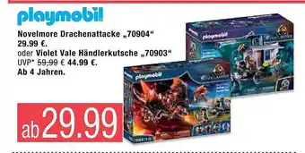 Marktkauf Playmobil Novelmore Drachenattacke „70904” Oder Violet Händlerkutsche „70903” Angebot