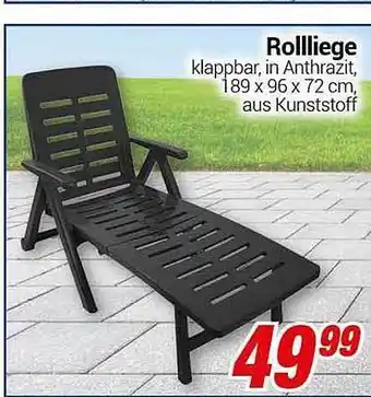 CENTERSHOP Rollliege Angebot