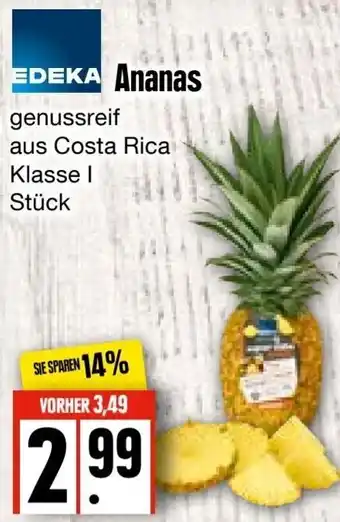 Edeka Frischemarkt Edeka Ananas Angebot