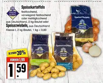 Edeka Unsere Heimat Speisekartoffeln Oder Speisezwiebeln Angebot