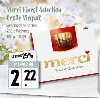 Edeka Merci Finest Selection Große Vielfalt Angebot