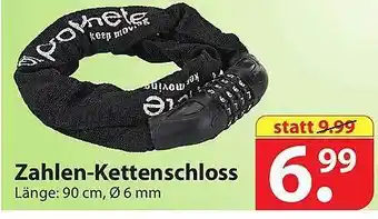 Famila Nord Ost Zahlen-kettenschloss Angebot