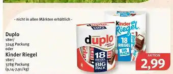 Feneberg Duplo Oder Kinder Riegel Angebot