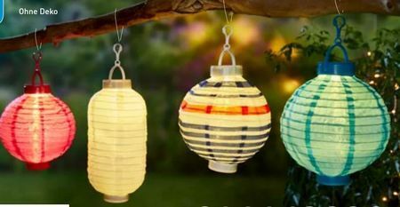 Solar Lampion Angebot bei Aldi Nord