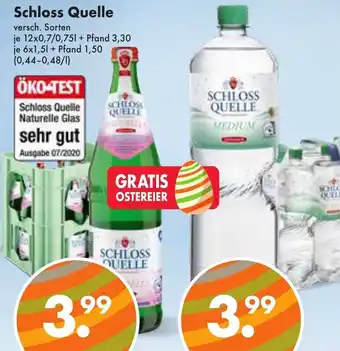 Trink und Spare Schloss Quelle 12x0,7/0,75L Angebot