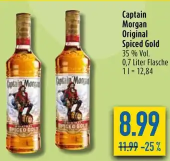 diska Captain Morgan Original Spiced Gold 700ml Angebot