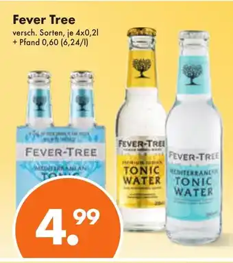 Trink und Spare Fever Tree 4x0,2L Angebot