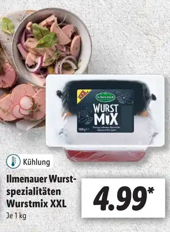 Lidl IImenauer Wurstspezialitäten Wurstmix XXL 1kg Angebot