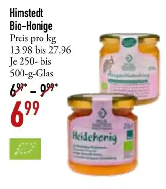 Galeria Markthalle Himstedt Bio-Honige 250-500g Angebot