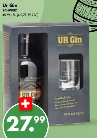 Trink und Spare Ur Gin Schweiz 0,7L Angebot