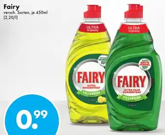 Trink und Spare Fairy 450ml Angebot