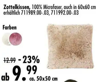 Möbel Boss Zottelkissen Angebot