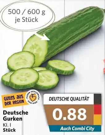 Combi Deutsche Gurken Angebot