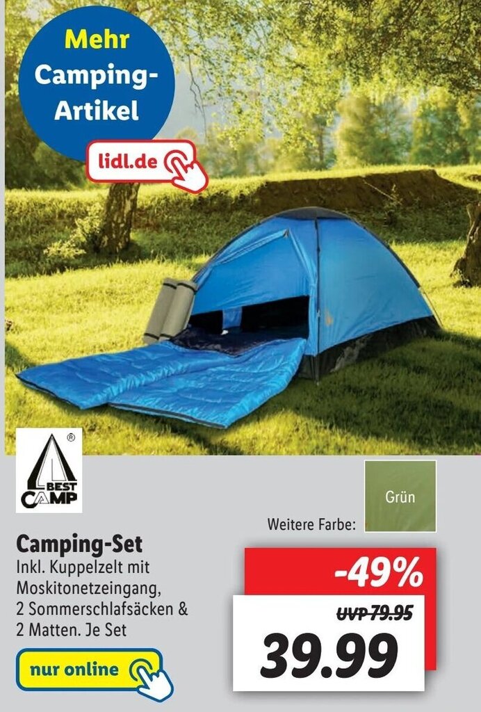 Best Camp Camping Set Angebot bei Lidl