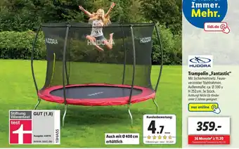 Lidl Hudora Trampolin ,,Fantastic" Angebot