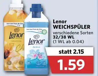 Combi Lenor Weichspüler 32/38 WL Angebot