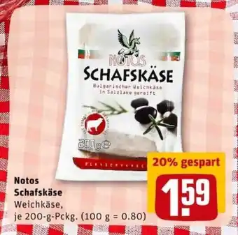 REWE City Notos Schafskäse 200g Angebot