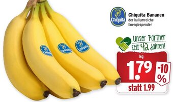 Wasgau Chiquita Bananen Angebot