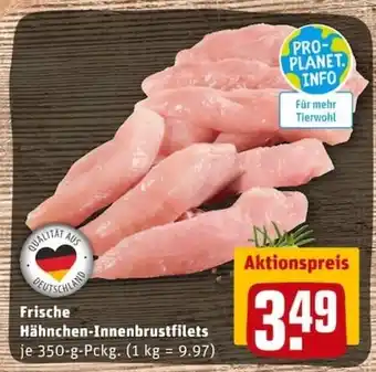 REWE City Frische Hähnchen-Innenbrustfilets 350g Angebot