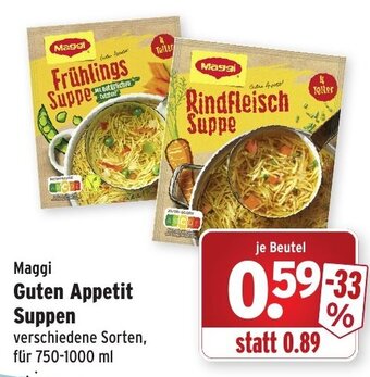 Wasgau Maggi Guten Appetit Suppen Angebot