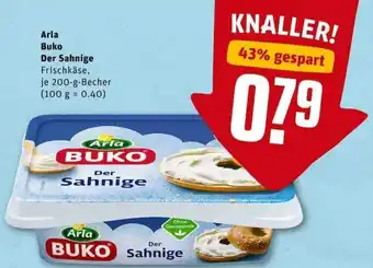 REWE City Arla Buko Der Sahnige 200g Becher Angebot