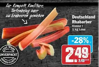 Hit Deutschland Rhabarber 1kg Angebot