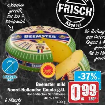 Hit Beemster mild Noord Hollandse Gouda g.U. 100g Angebot