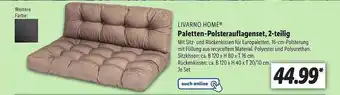 Lidl Livarno Home Paletten-polsterauflagenset, 2tlg Angebot