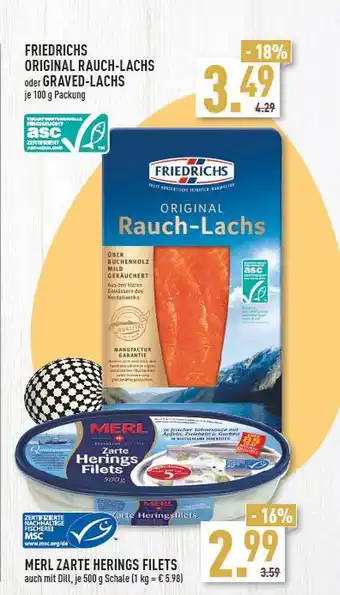 Marktkauf Friedrichs Original Rauch-lachs Oder Graved-lachs Angebot