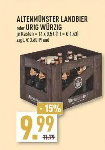 Marktkauf Altenmünster Landbier Oder Urig Würzig Angebot