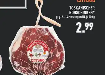 Marktkauf Citterio Toskanischer Rohschinken Angebot