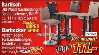 Poco Bartisch, Barhocker Angebot
