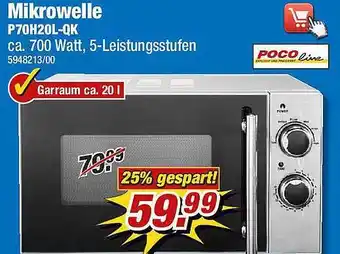 Poco Mikrowelle P70H20L-QK Angebot