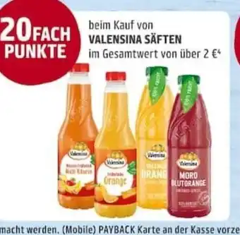 REWE City Valensina Säften Angebot