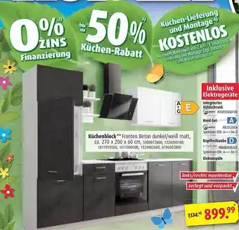 ROLLER Küchenblock Angebot