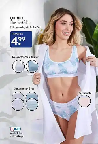 Aldi Nord Queentex Bustier Oder Slips Angebot