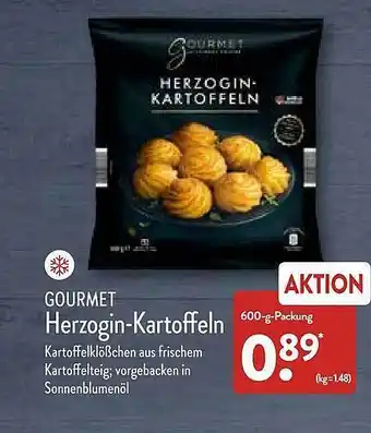 Aldi Nord Gourmet Herzogin-kartoffeln Angebot