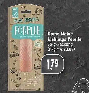 Edeka Krone Meine Lieblings Forelle Angebot