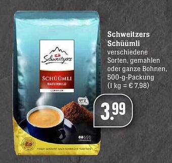 Edeka Schweitzers Schüümli Angebot