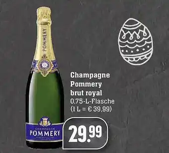 Edeka Champagne Pommery Brut Royal Angebot