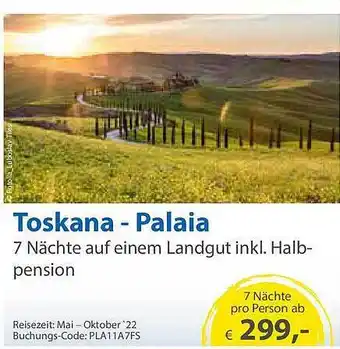 Edeka Toskana - Palaia Angebot