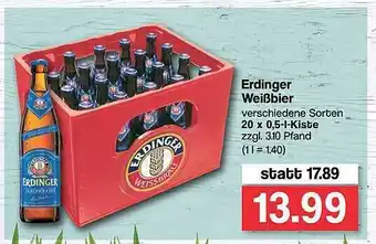 Famila Nord West Erdinger Weißbier Angebot