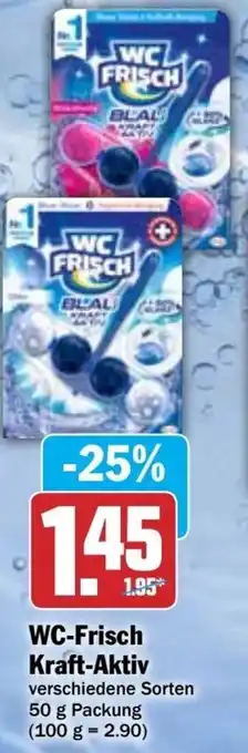 Hit WC Frisch Kraft Aktiv 50g Pckg. Angebot