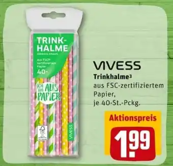 REWE City Vivess Trinkhalme Angebot