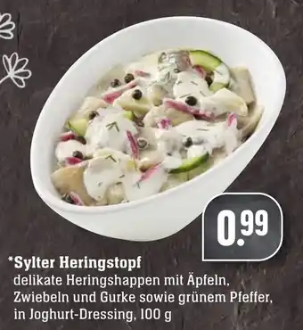 Edeka Neukauf Sylter Heringstopf 100g Angebot