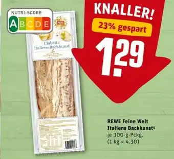 REWE City Rewe Feine Welt Italiens  Backkunst 300g Angebot