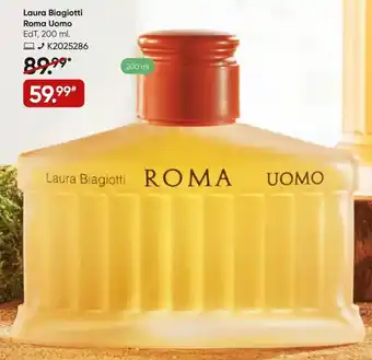 Galeria Laura Biagiotti Roma Uomo EdT, 200 ml Angebot